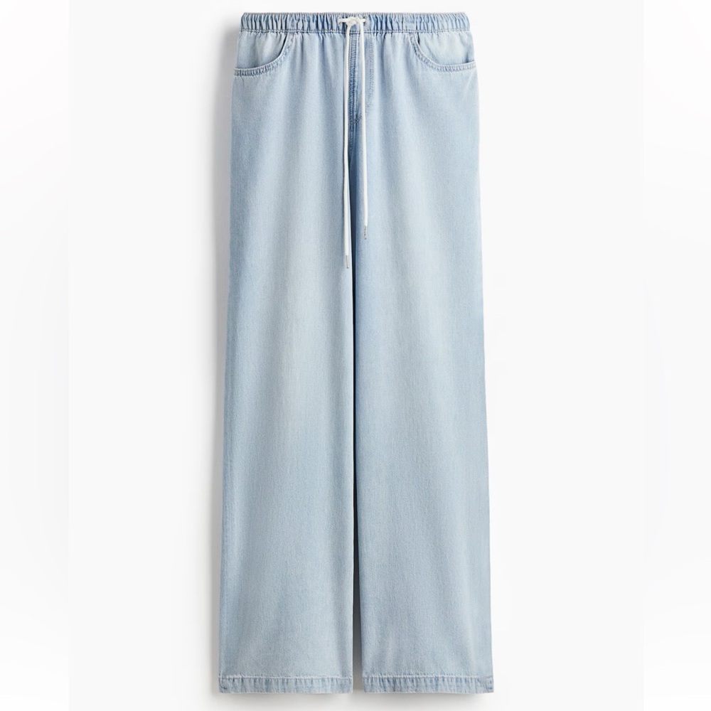 H&M Divided Denim Drawstring Pants